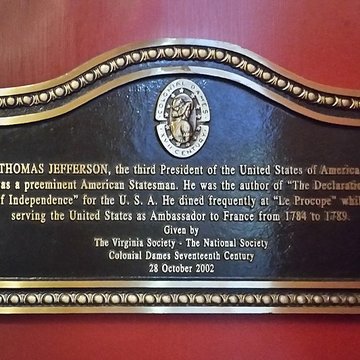 Café Procope à Paris