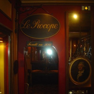 Café Procope à Paris