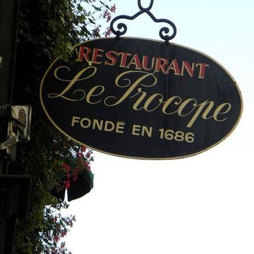 Café Procope à Paris
