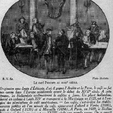 Café Procope à Paris