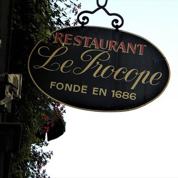 Café Procope à Paris