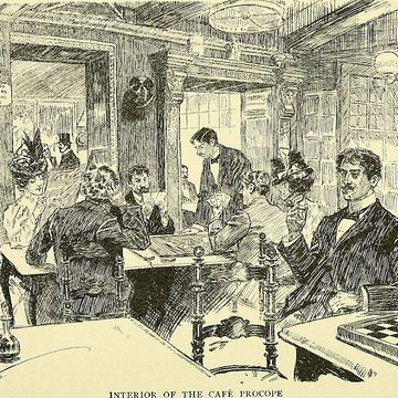 Café Procope à Paris