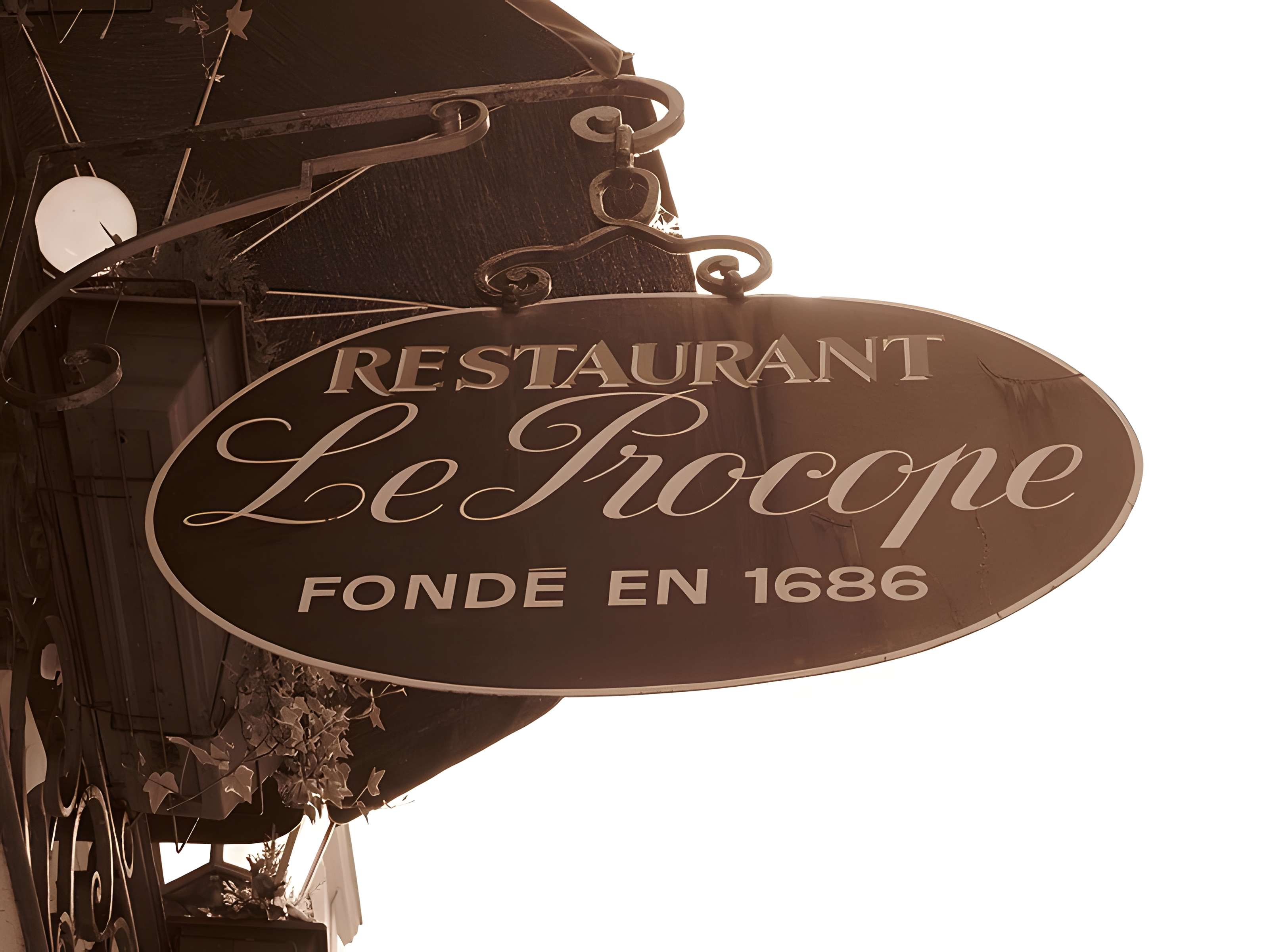 Café Procope à Paris