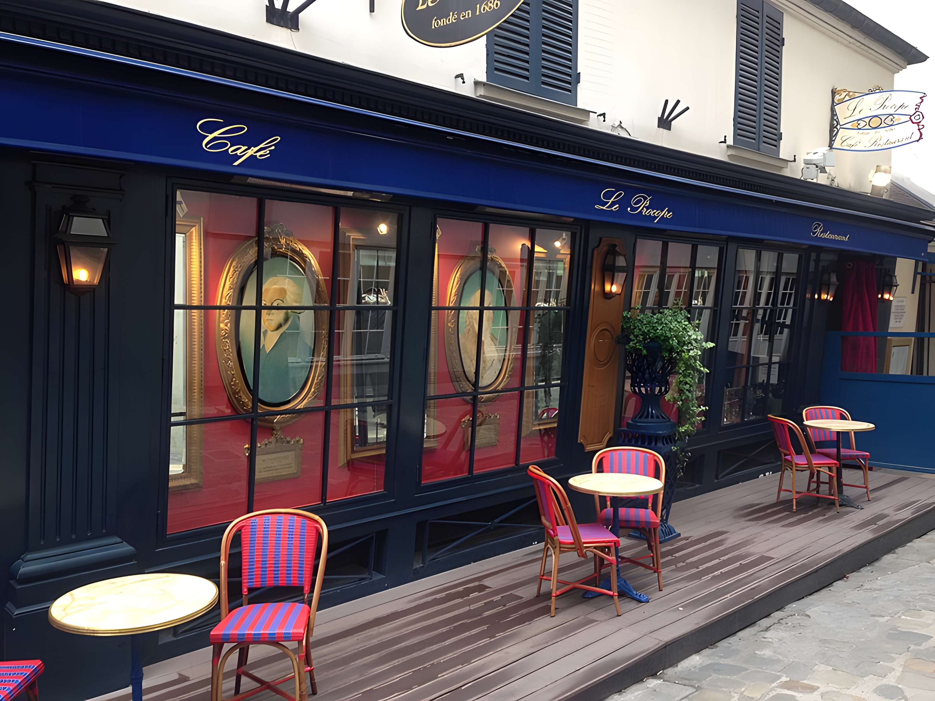 Café Procope à Paris