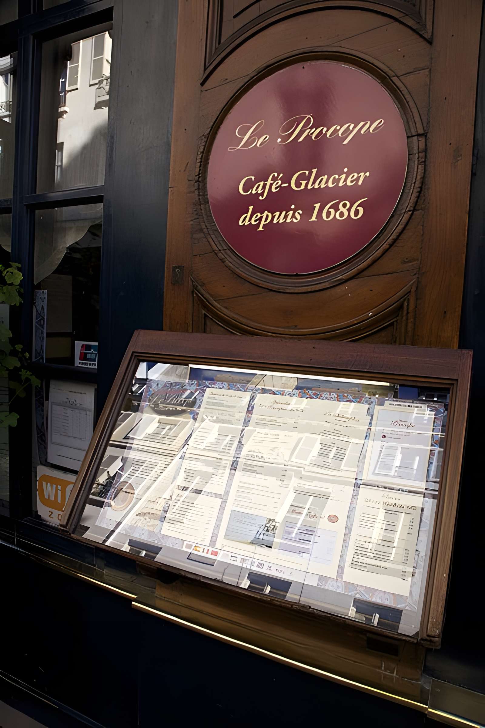 Café Procope à Paris