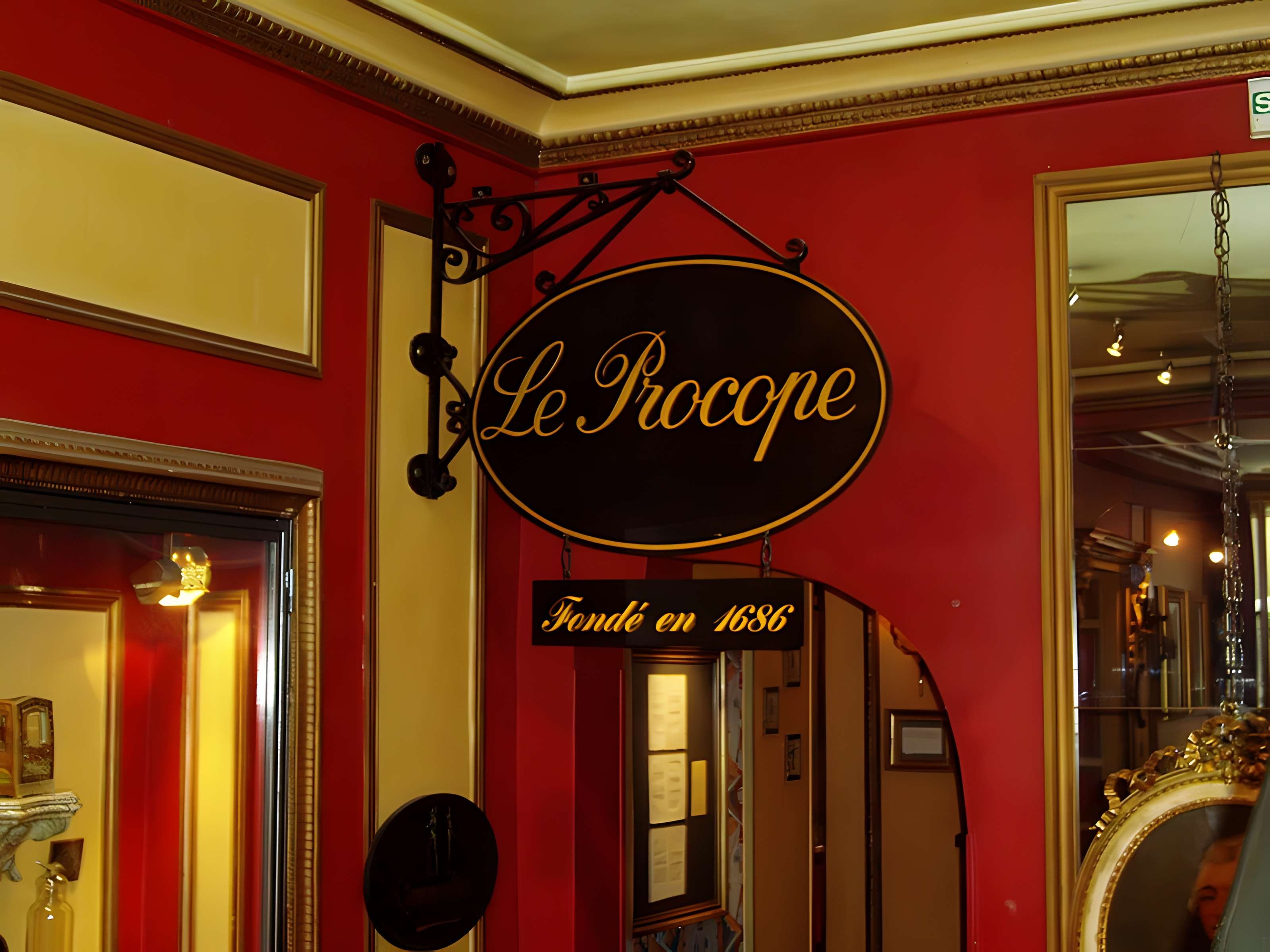 Café Procope à Paris