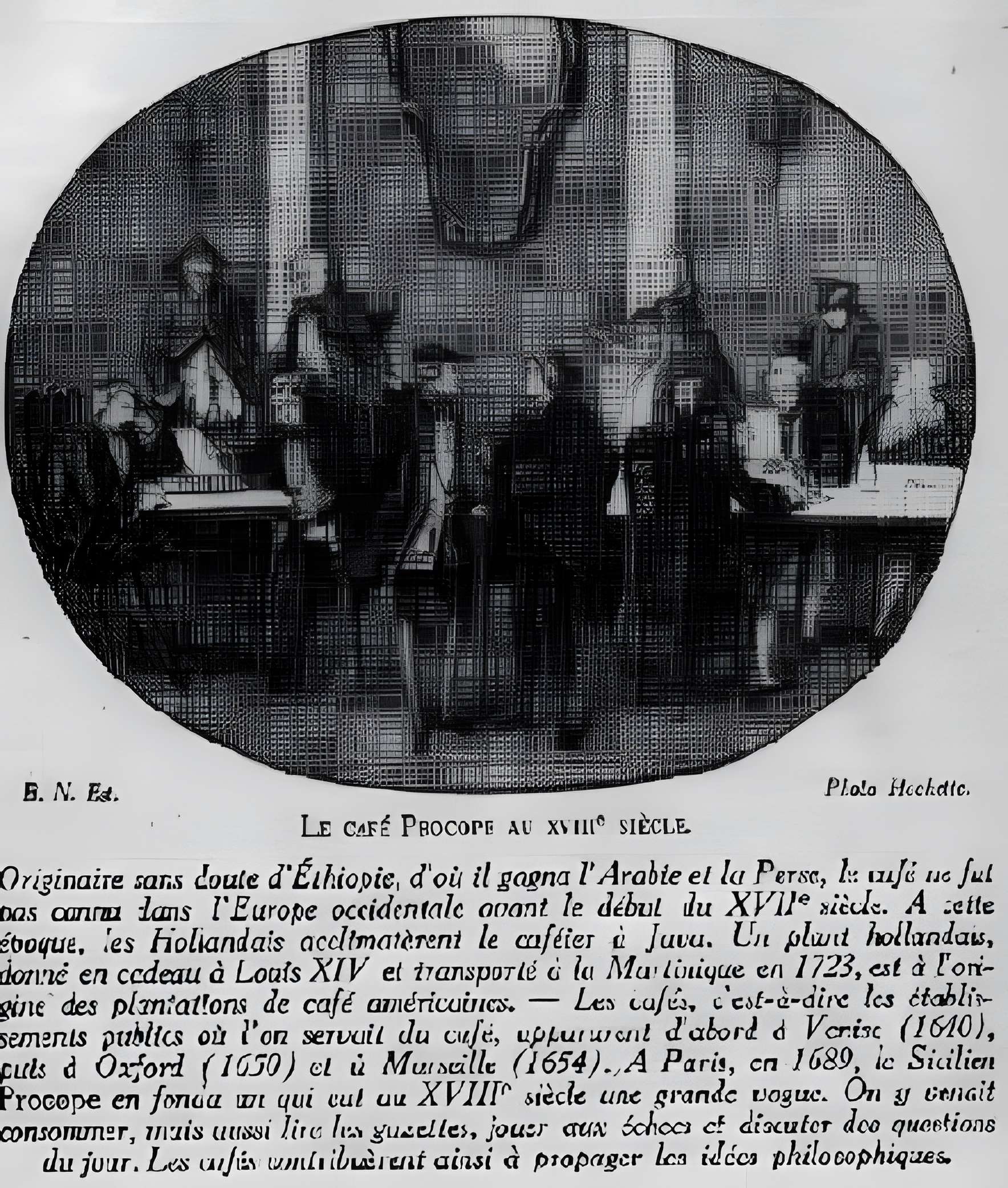 Café Procope à Paris