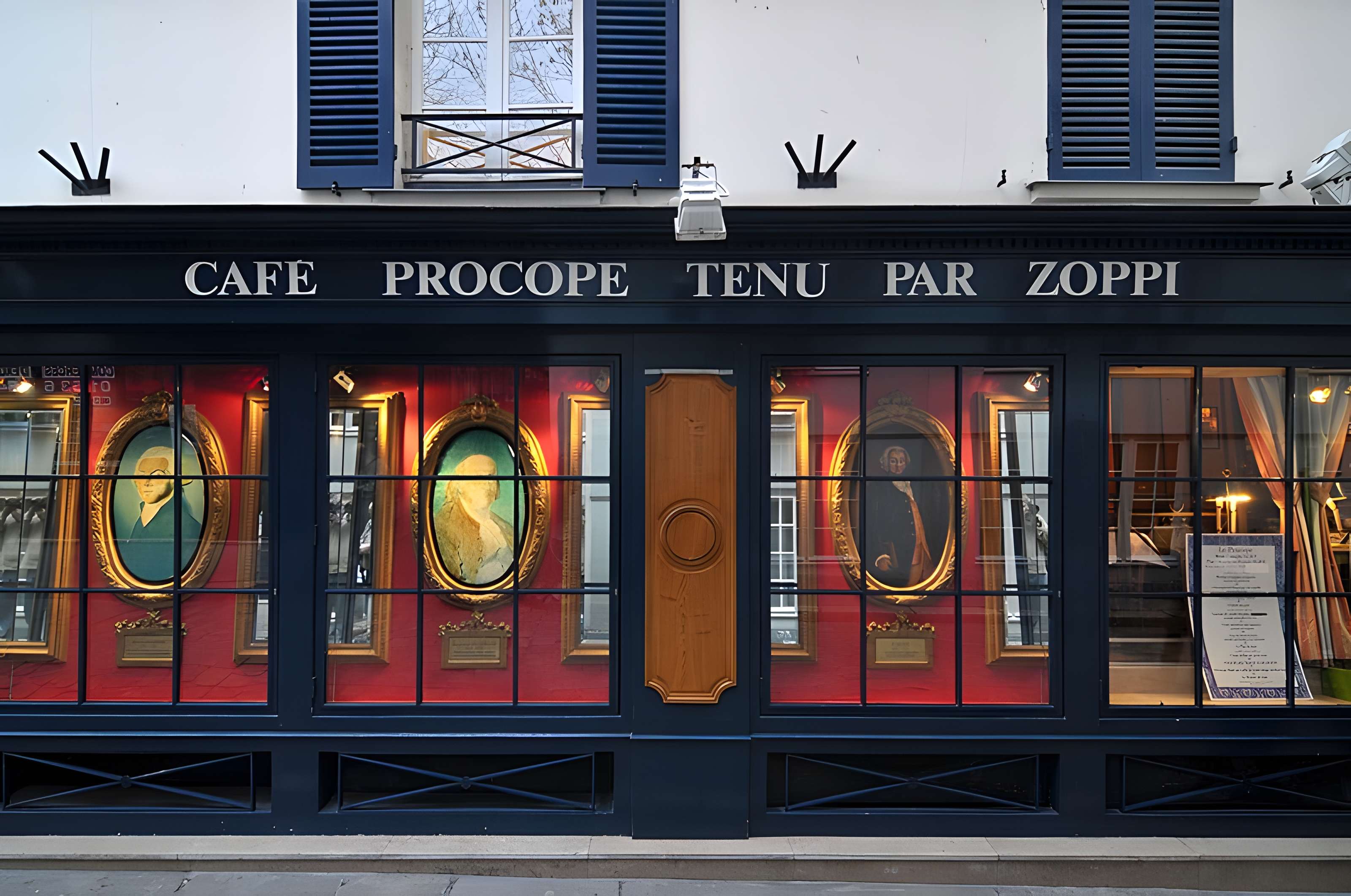 Café Procope à Paris