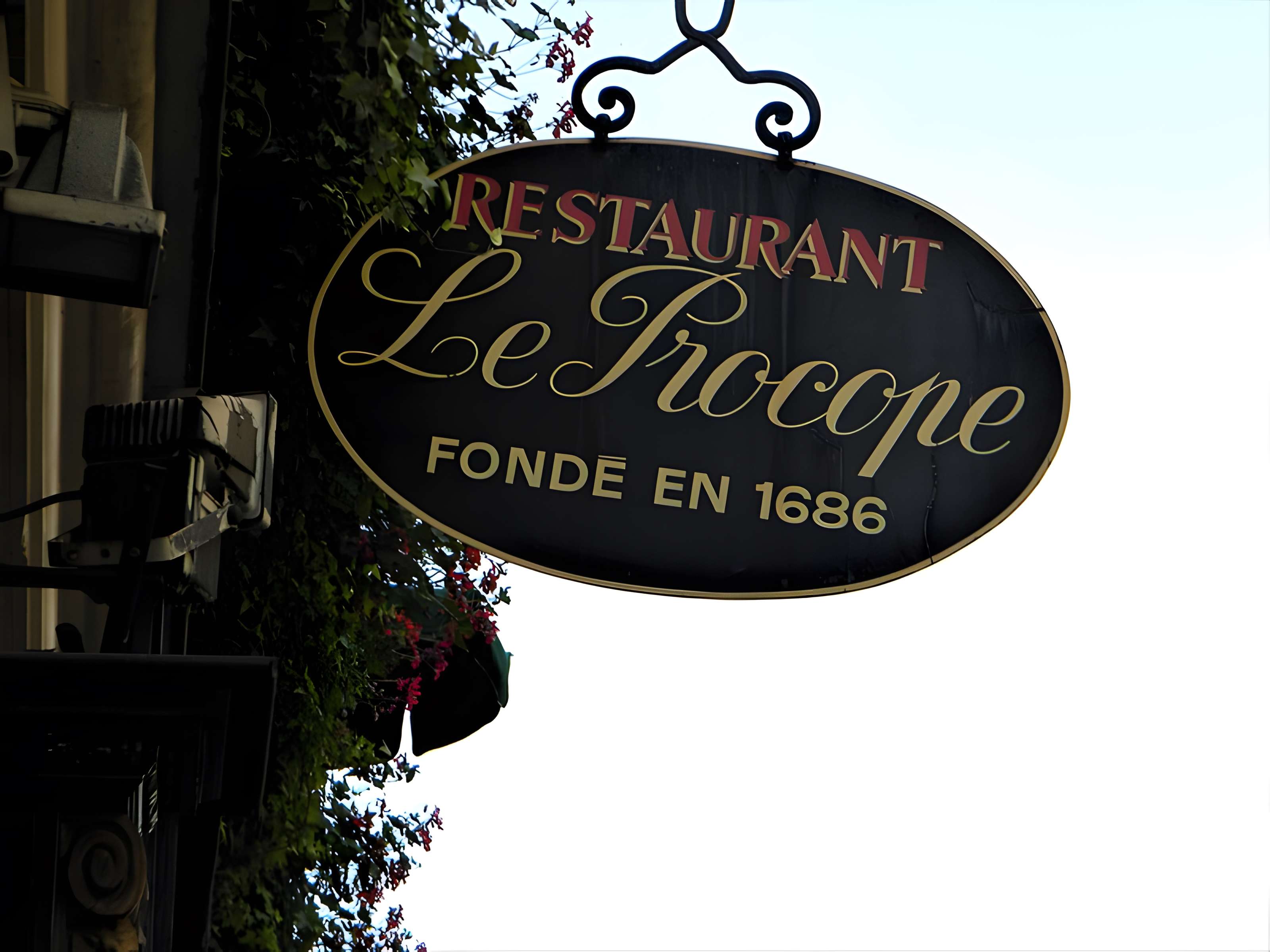 Café Procope à Paris