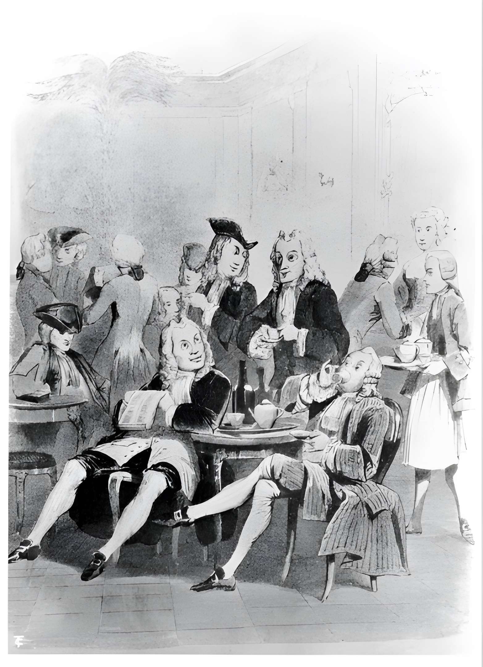 Café Procope à Paris