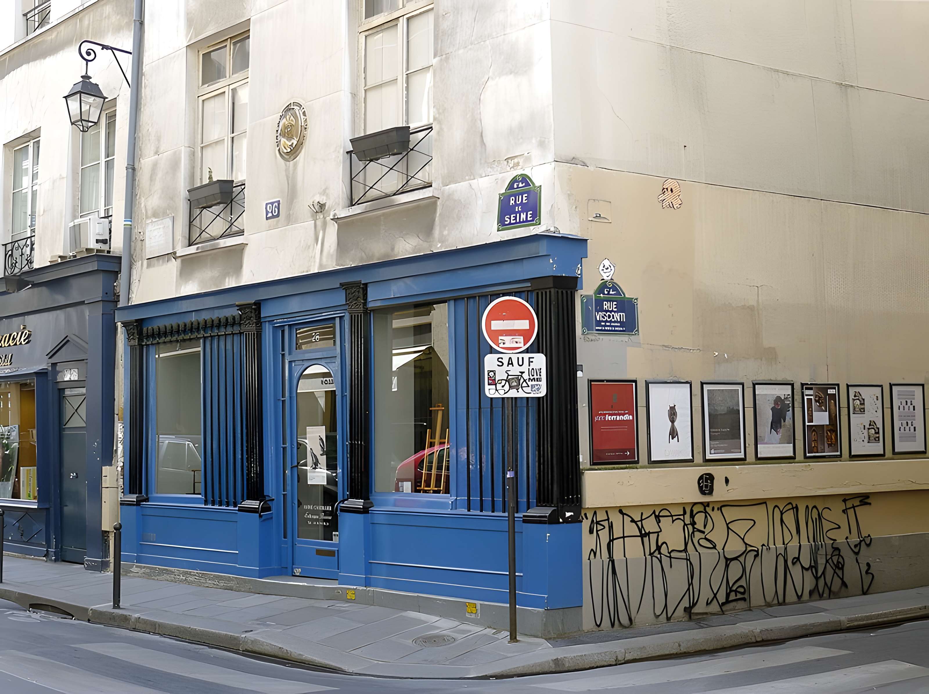 Débit de boisson Au petit Maure, Rue de Seine - Paris 6ème