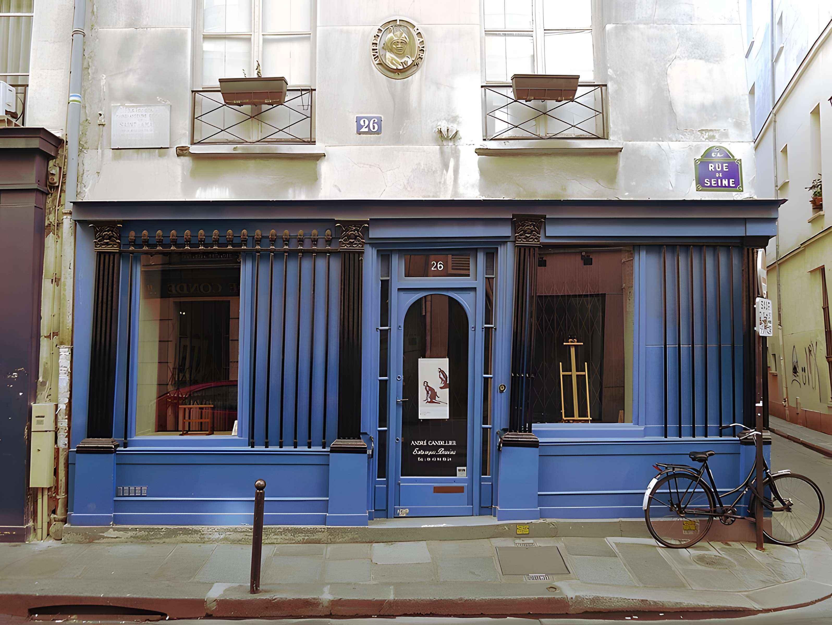 Débit de boisson Au petit Maure, Rue de Seine - Paris 6ème