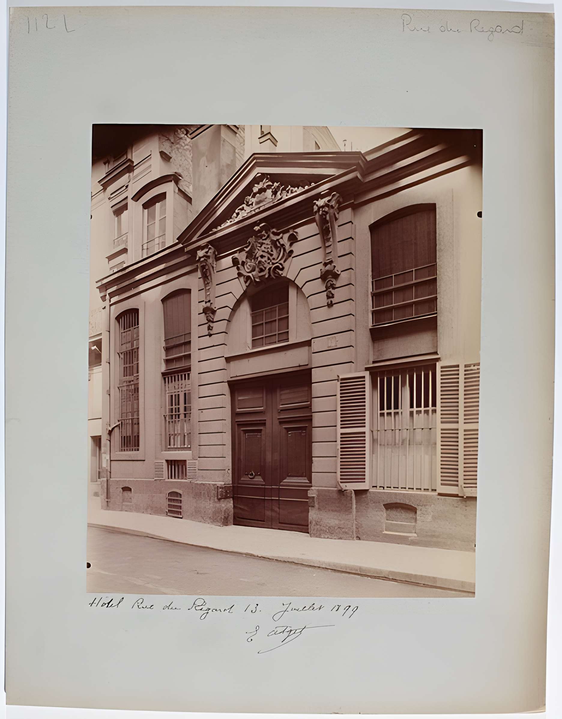 Maison 13 Rue du Regard - Paris 6ème