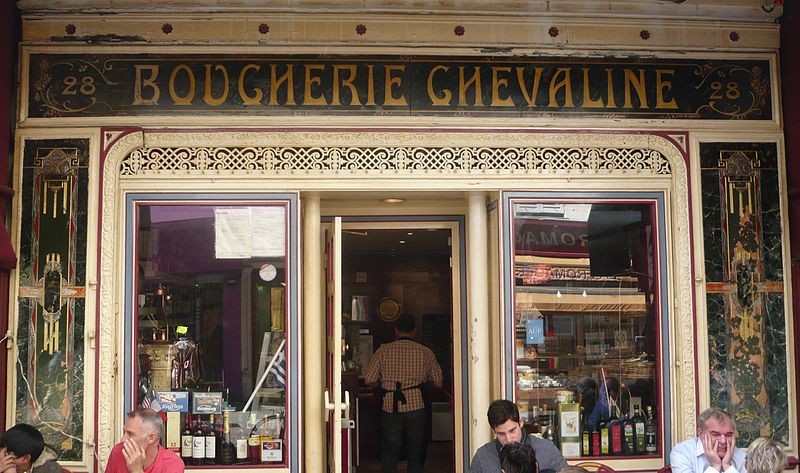 Photo de Boucherie chevaline, Rue Cler - Paris 7ème