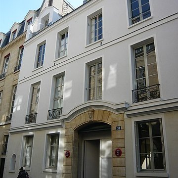 Maison de verre à Paris