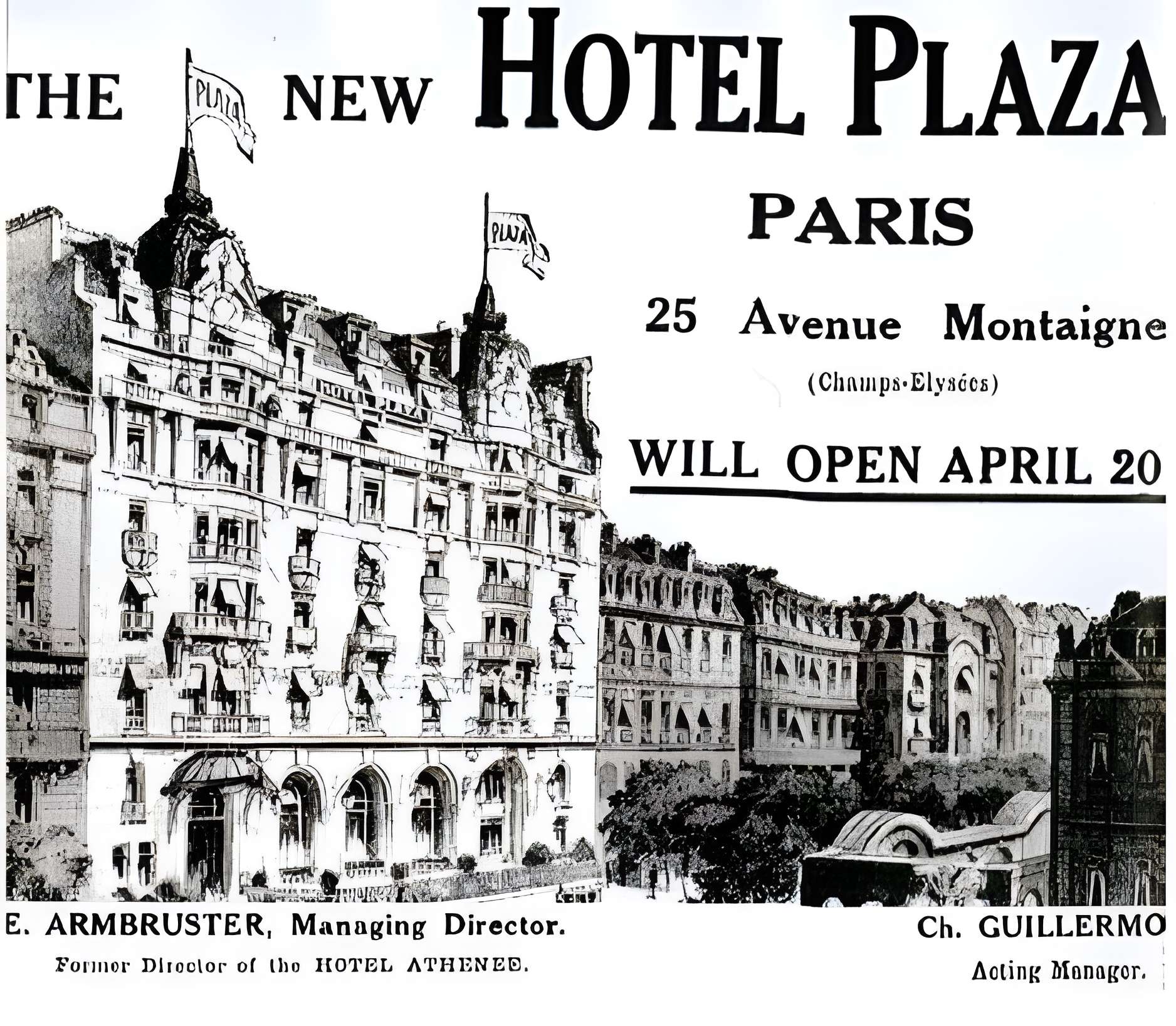 Hôtel Plaza-Athénée - Paris 8ème