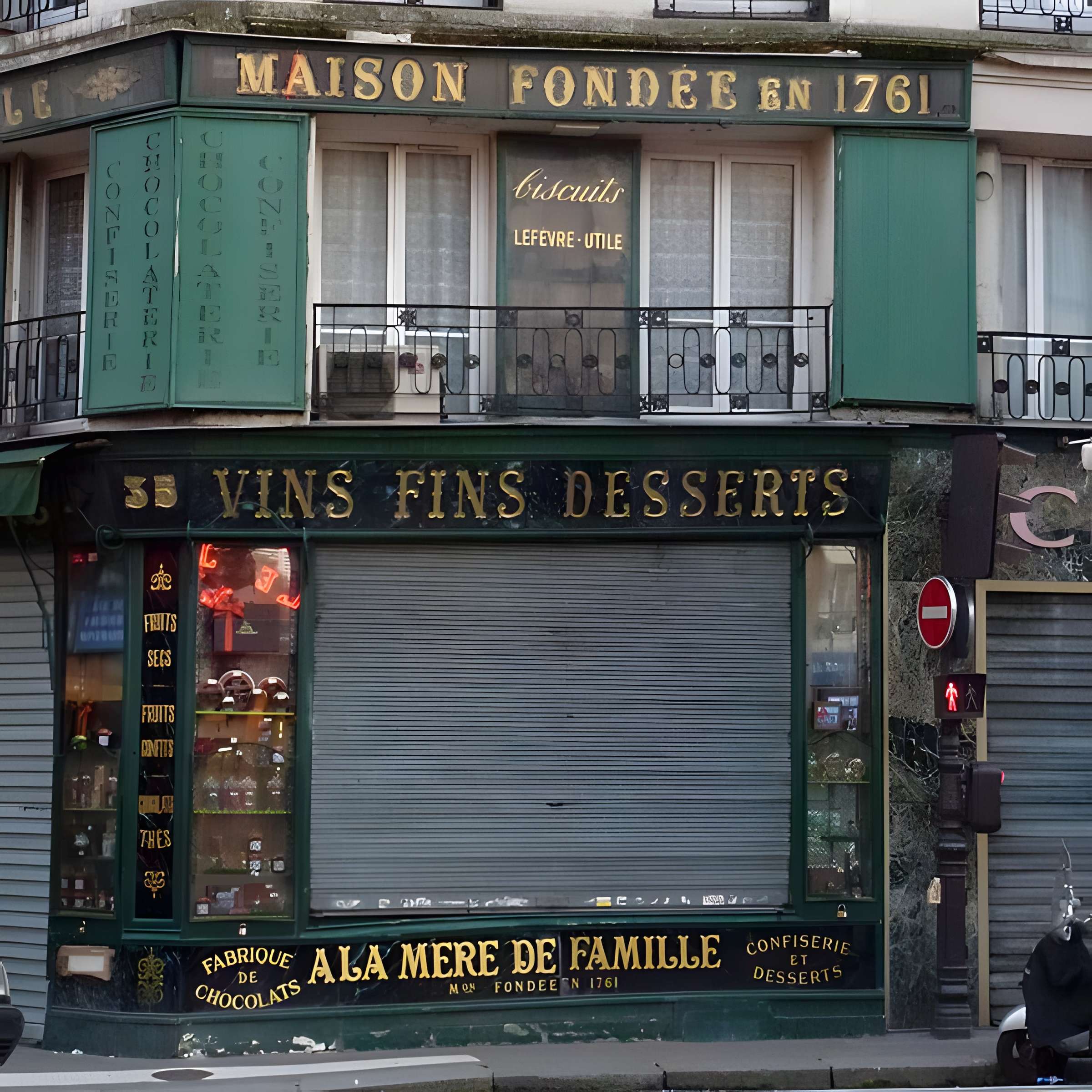 Épicerie fine À la mère de famille - Paris 9ème
