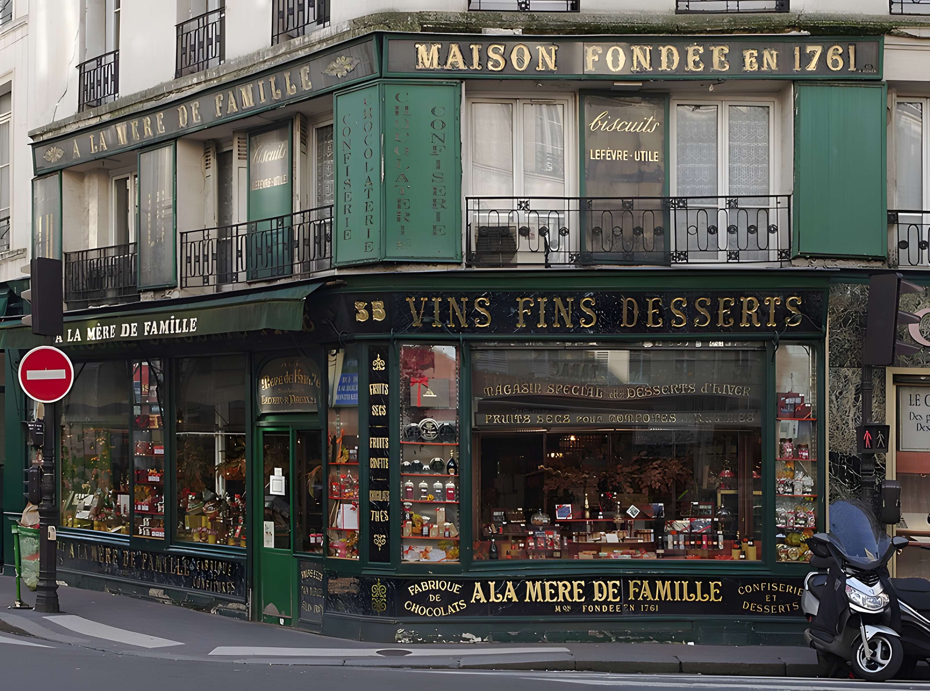 Épicerie fine À la mère de famille - Paris 9ème