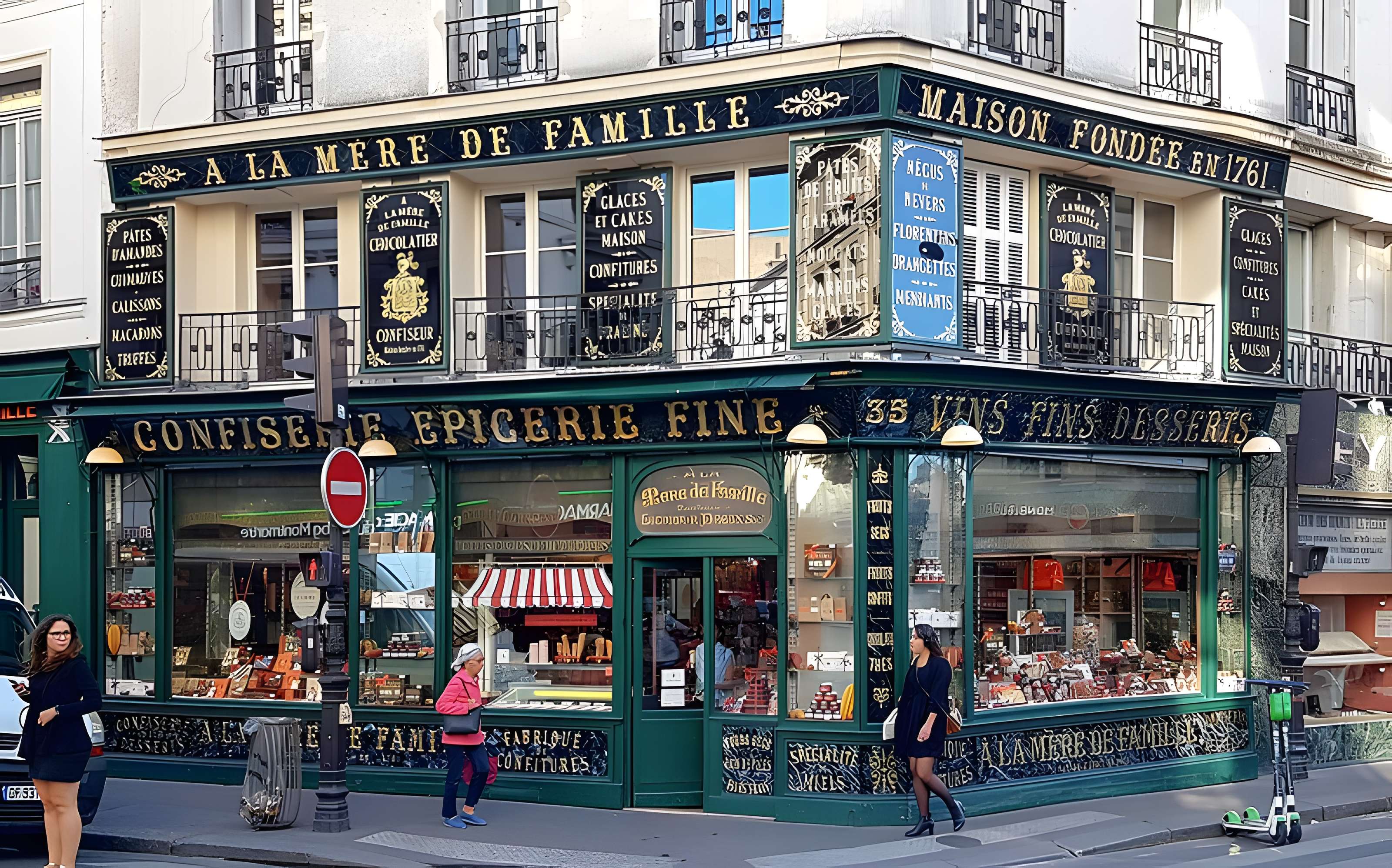Épicerie fine À la mère de famille - Paris 9ème