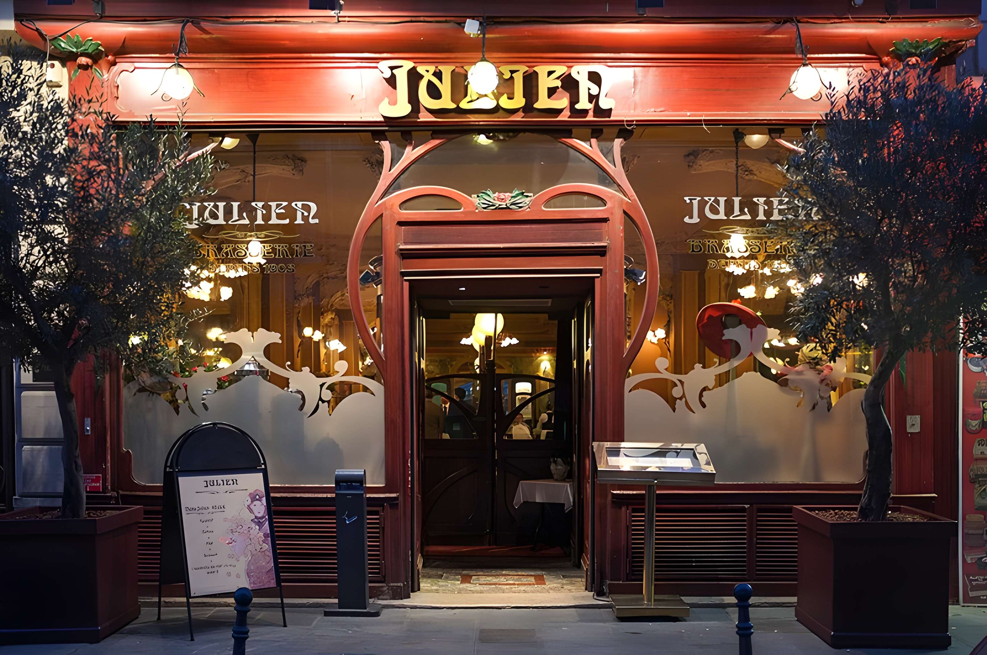 Immeuble abritant le restaurant Julien