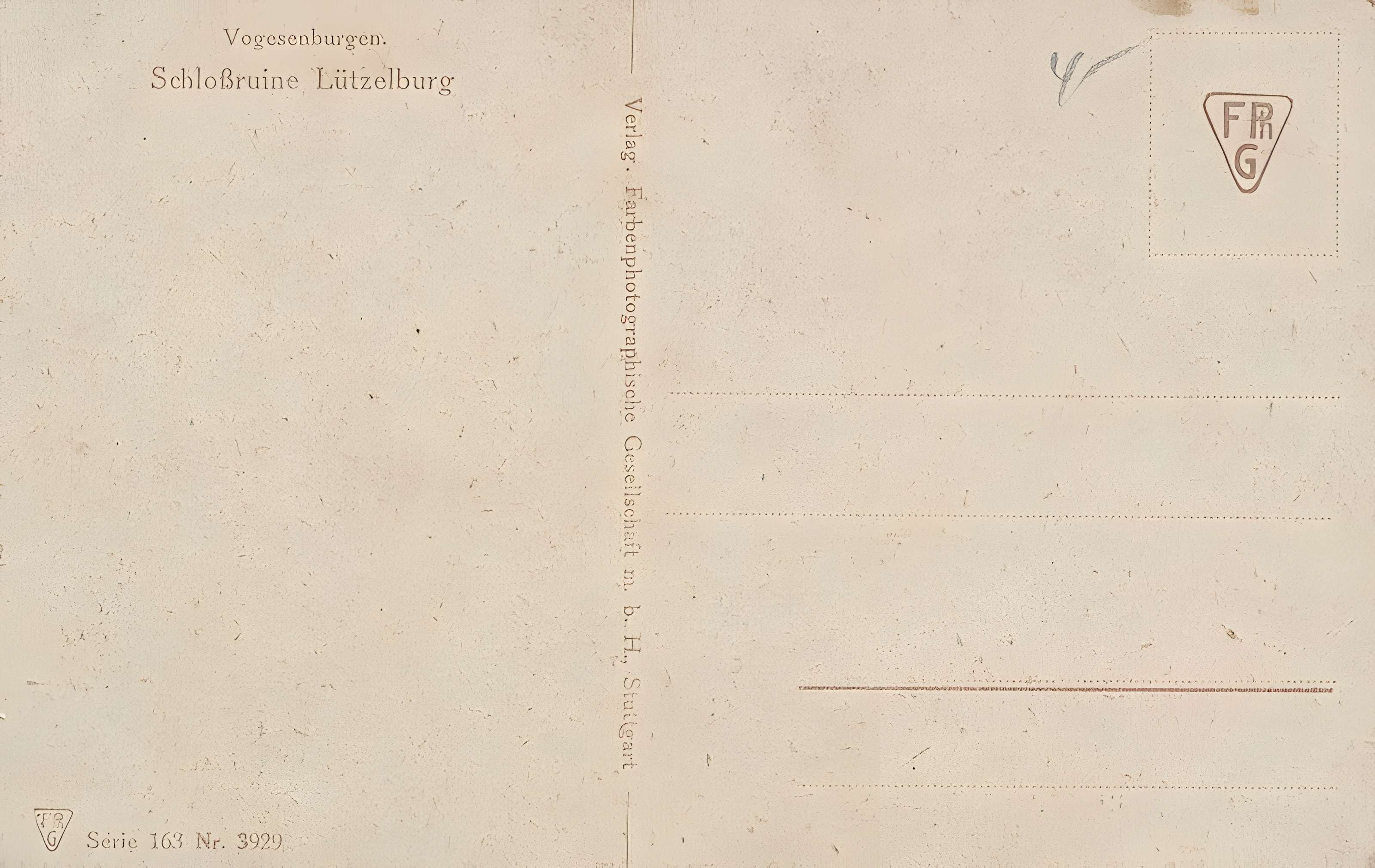 Château de Lutzelbourg