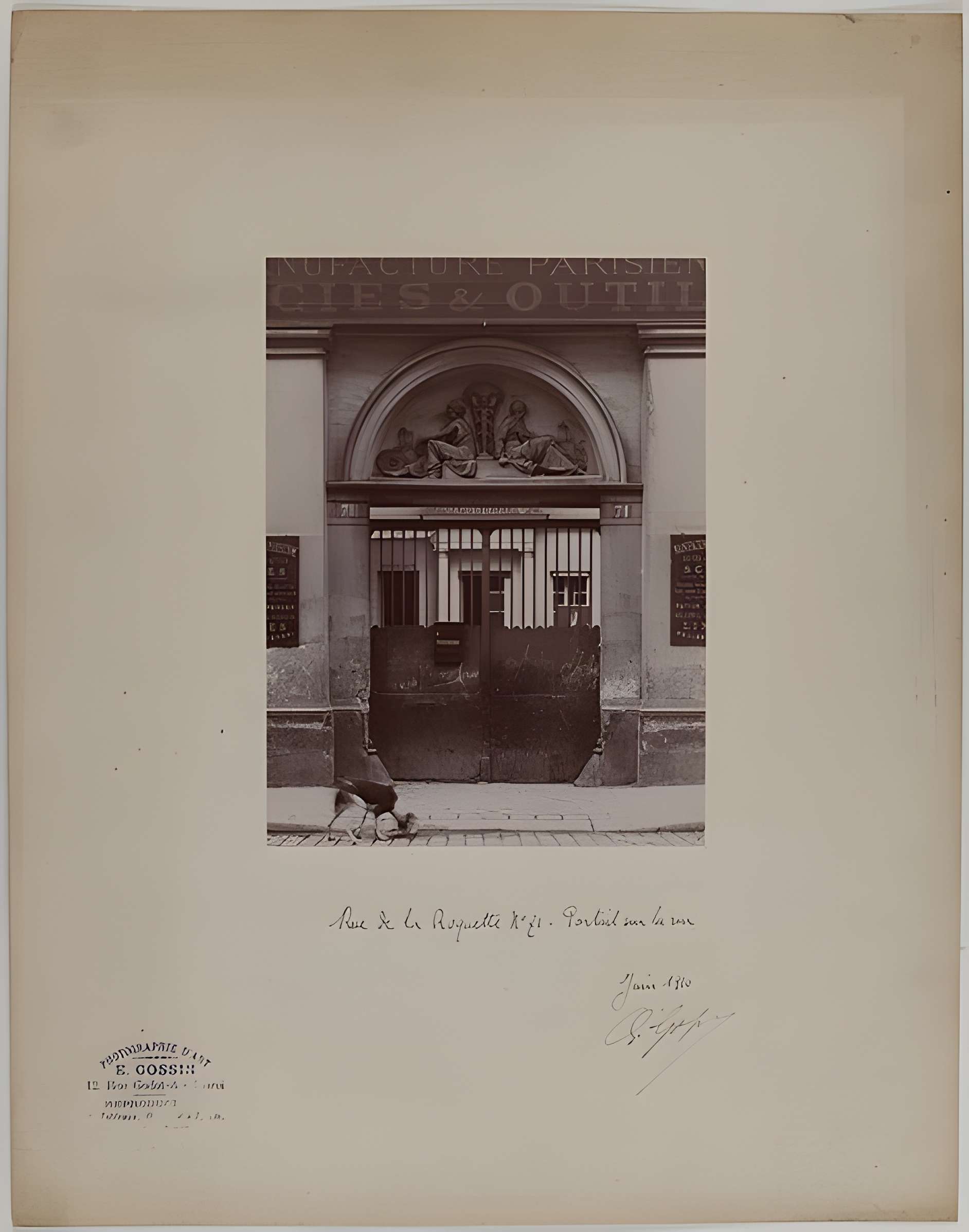 Maison 71 Rue de la Roquette - Paris 11ème