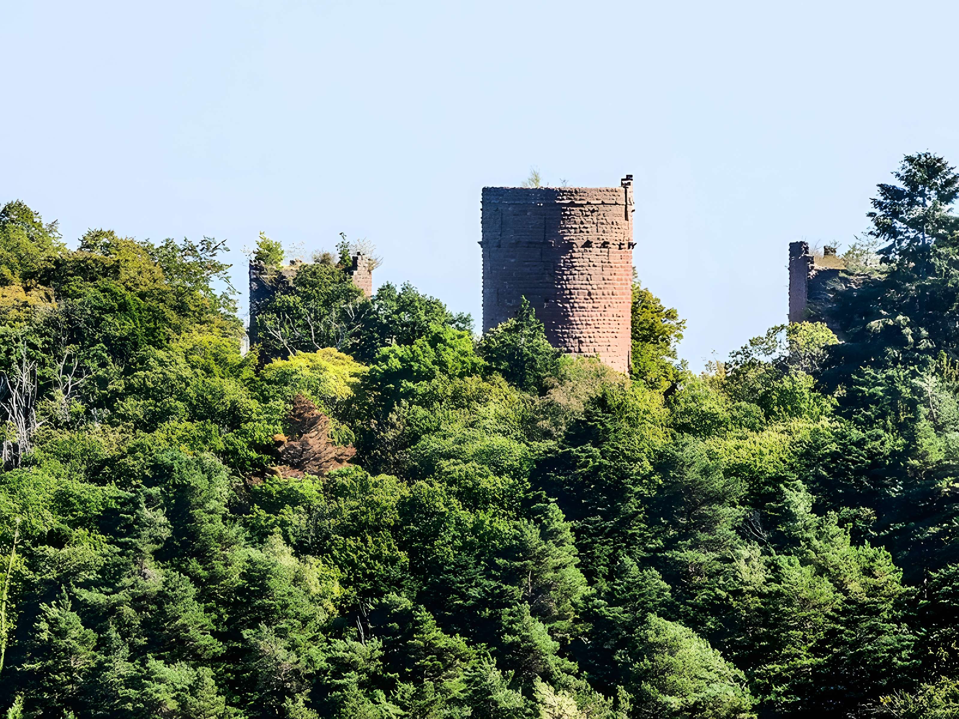 Château de Lutzelbourg à Ottrott