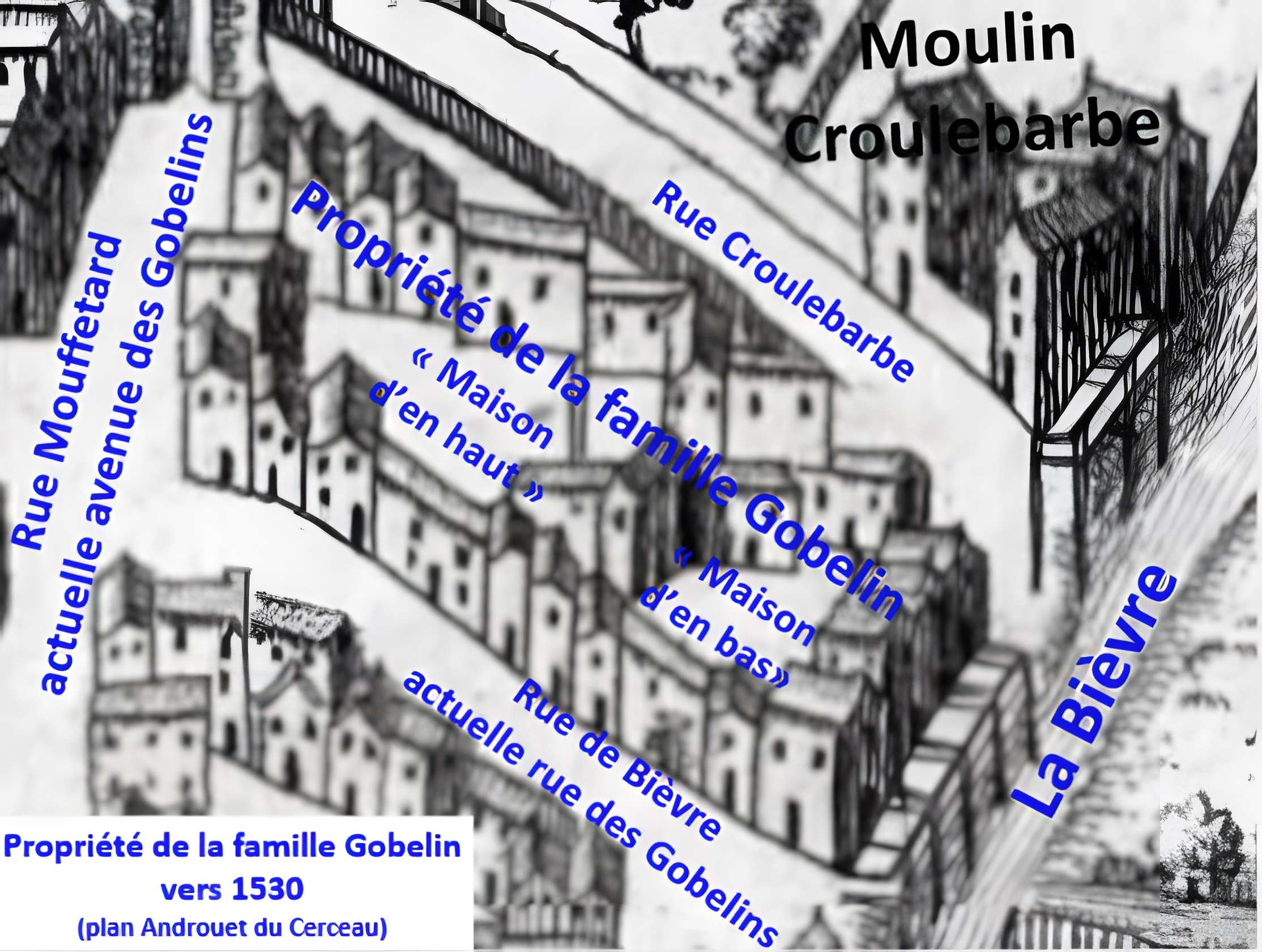 Maison 3 Rue des Gobelins - Paris 13ème