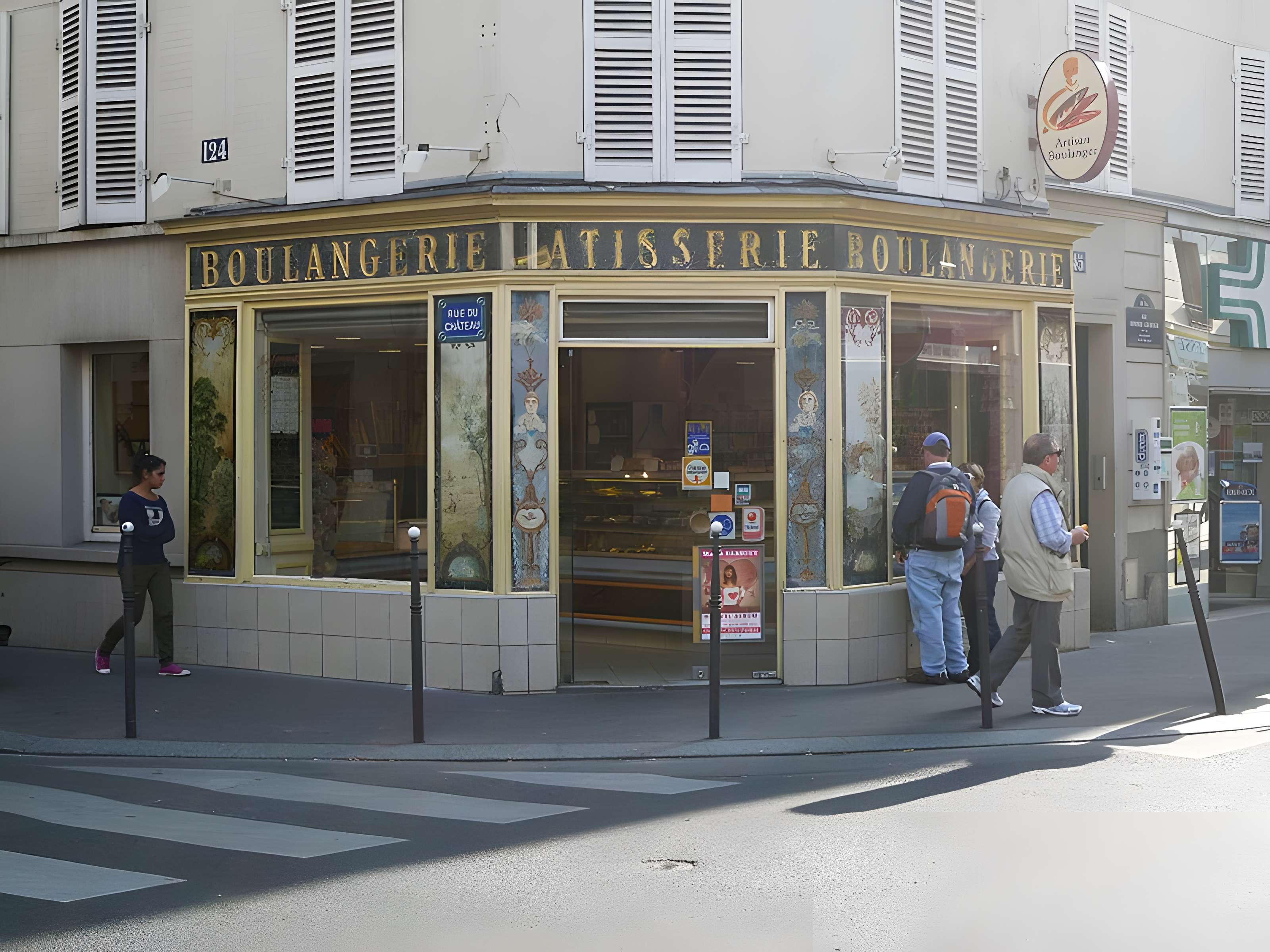 Boulangerie-pâtisserie, Rue d'Alésia - Paris 14ème