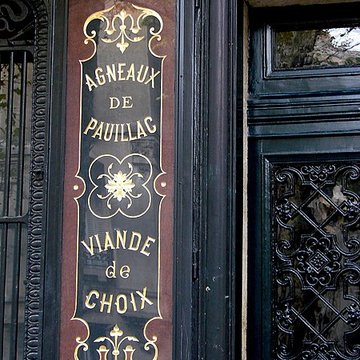 Boucherie Lamartine, Avenue Victor-Hugo - Paris 16ème