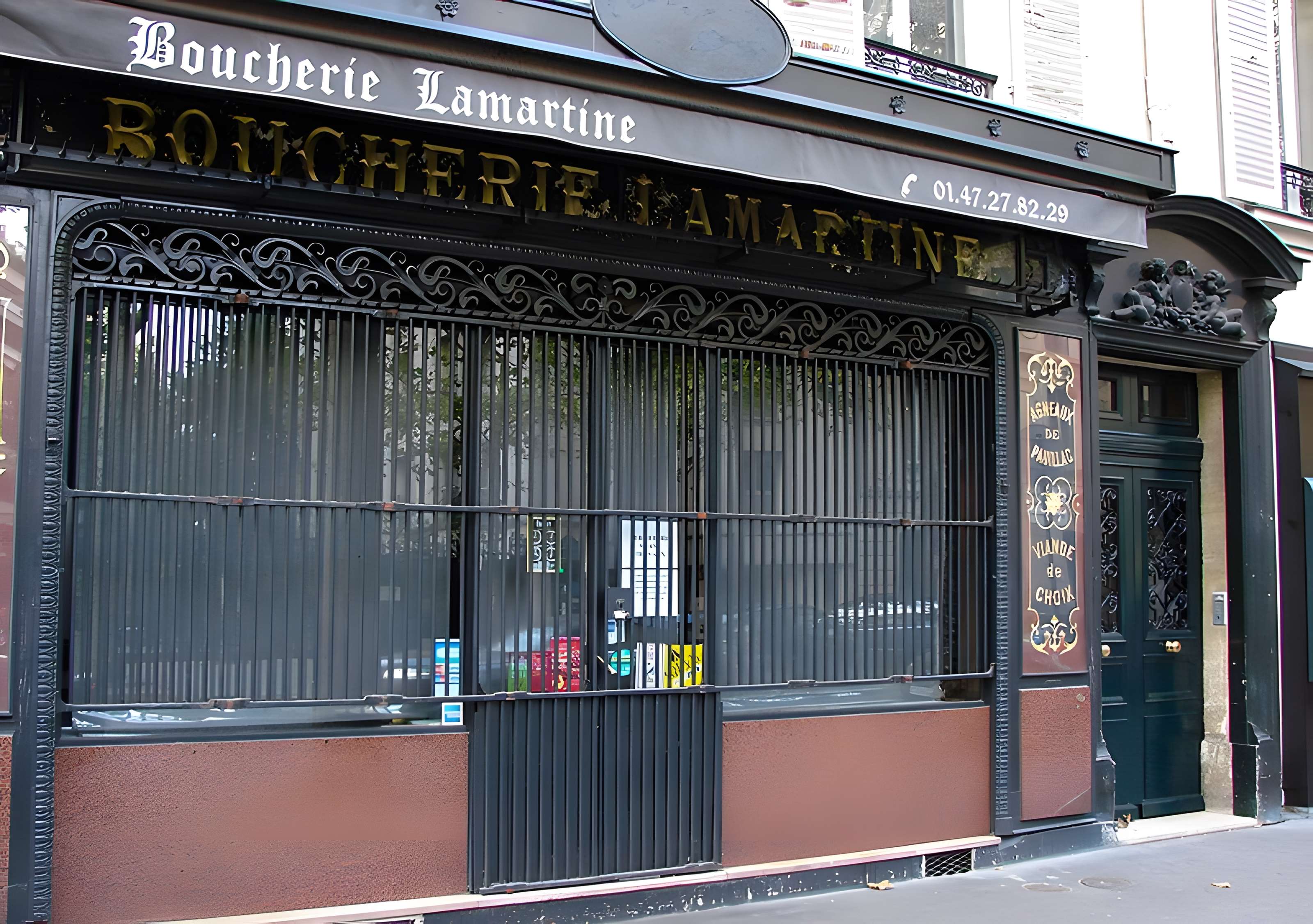 Boucherie Lamartine, Avenue Victor-Hugo - Paris 16ème