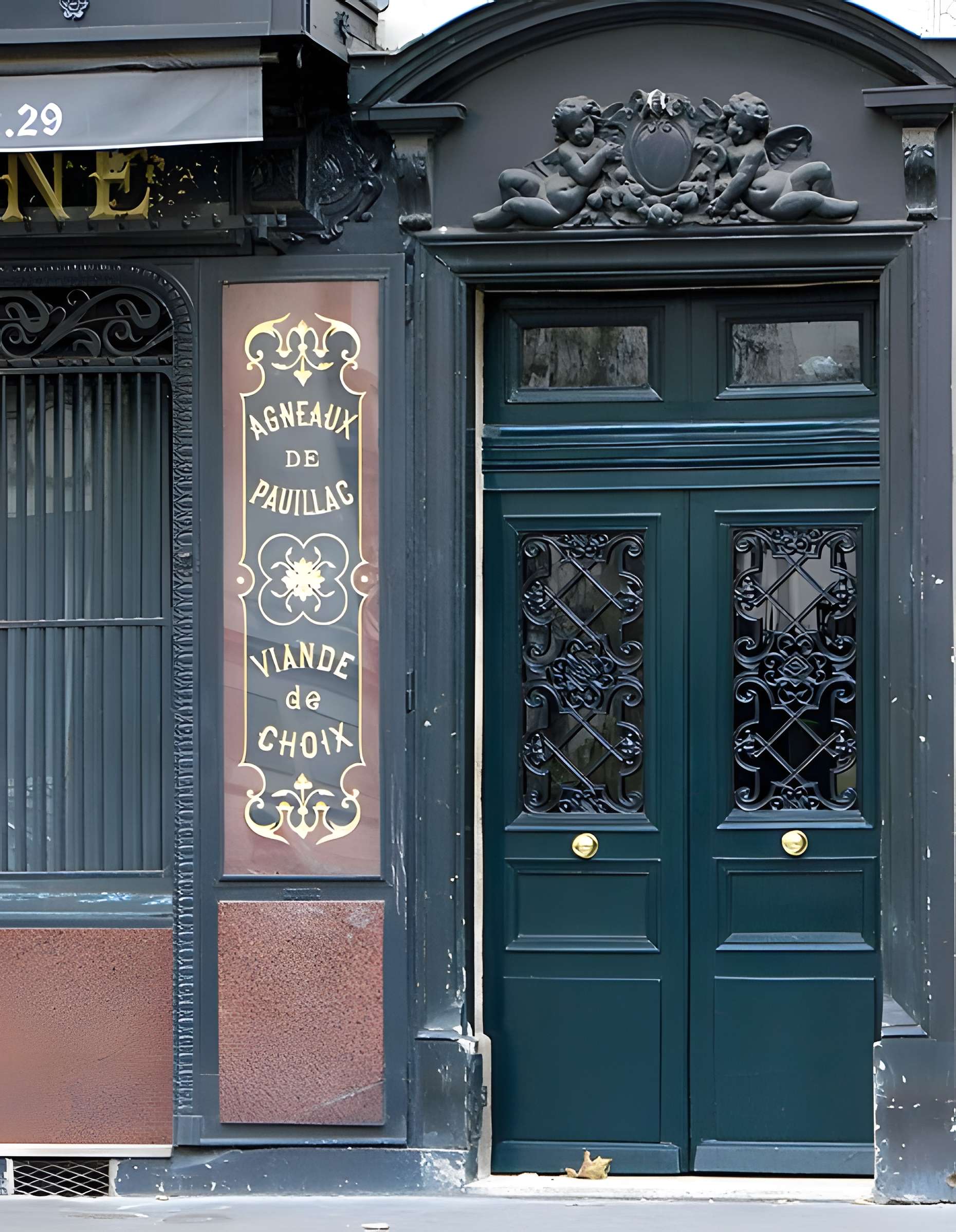 Boucherie Lamartine, Avenue Victor-Hugo - Paris 16ème