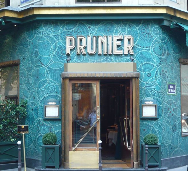 Photo de Restaurant Prunier - Paris 16ème