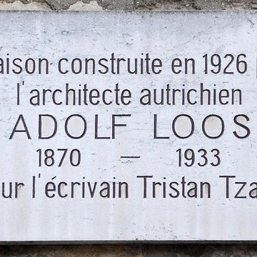 Maison de Tristan Tzara à Paris