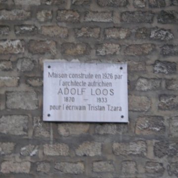 Maison de Tristan Tzara à Paris