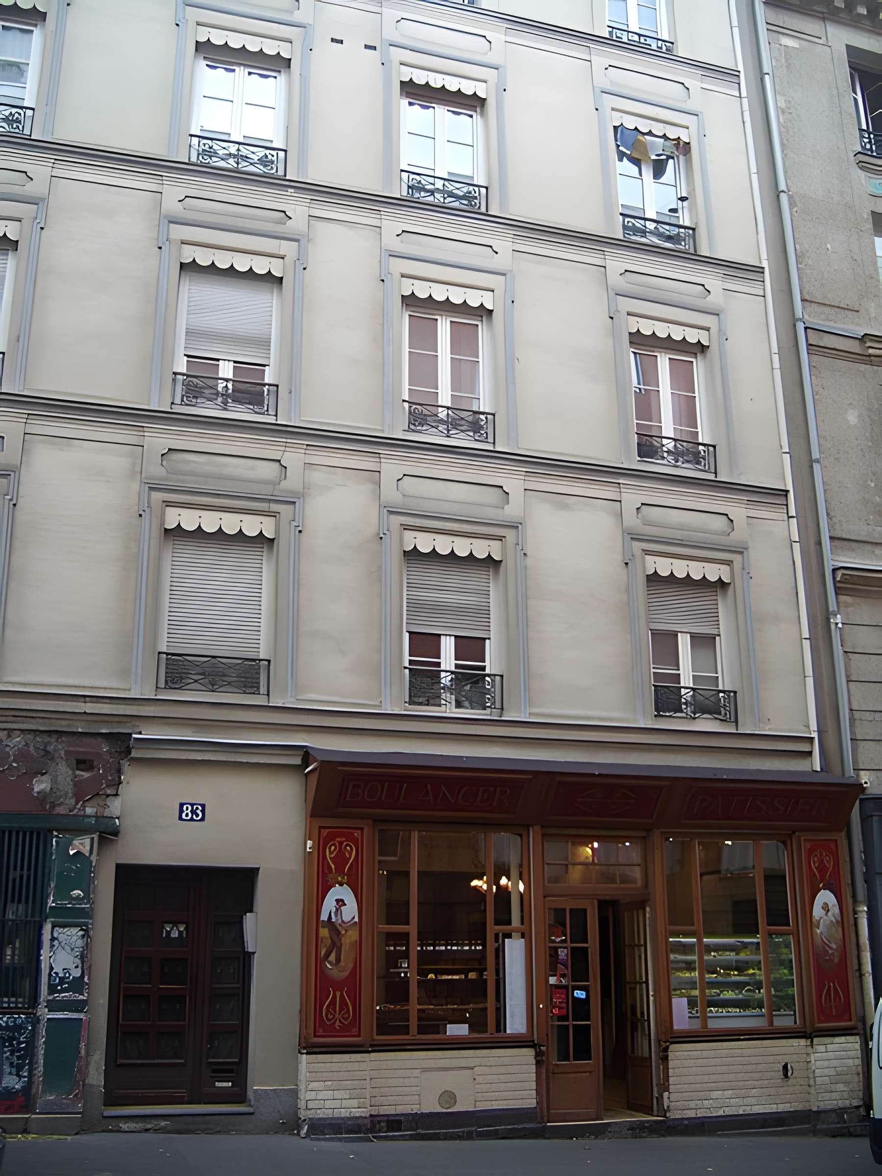 Boulangerie, Rue de Crimée - Paris 19ème