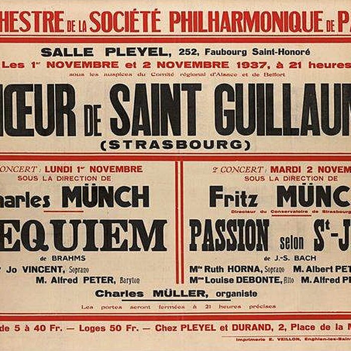 Photo de Salle de concerts dite Salle Pleyel