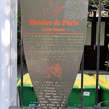 Cité fleurie à Paris