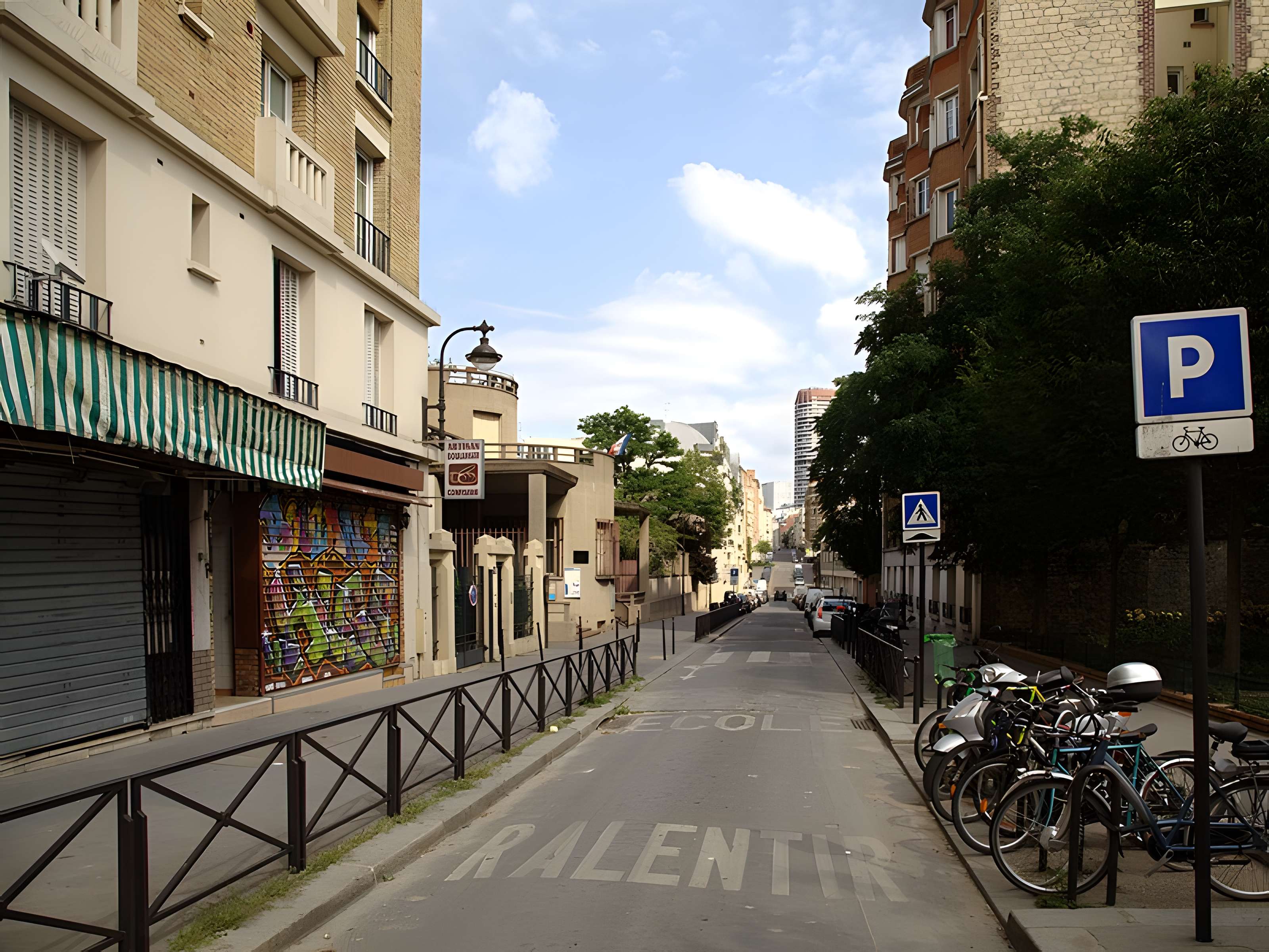 Groupe scolaire 10 Rue Küss - Paris 13ème