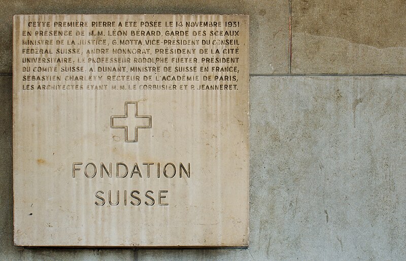 Fondation suisse - Paris 14ème
