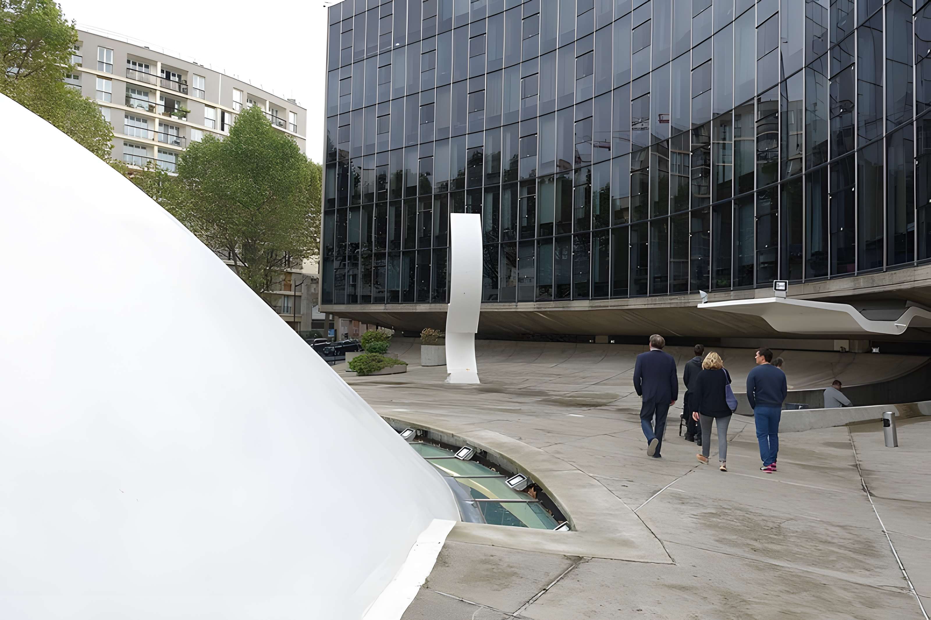 Immeuble abritant le siège du Parti Communiste Français