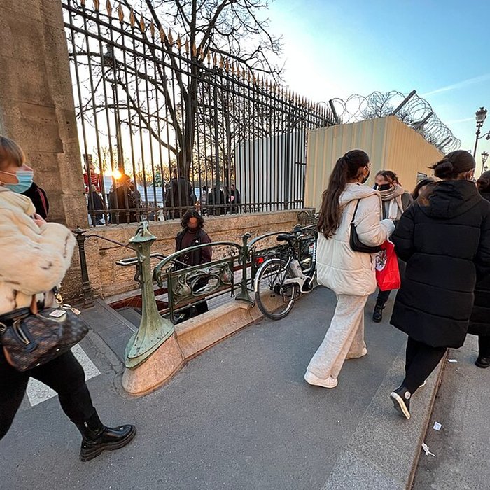 Photo de Édicule Guimard de la station Châtelet - Paris 1er