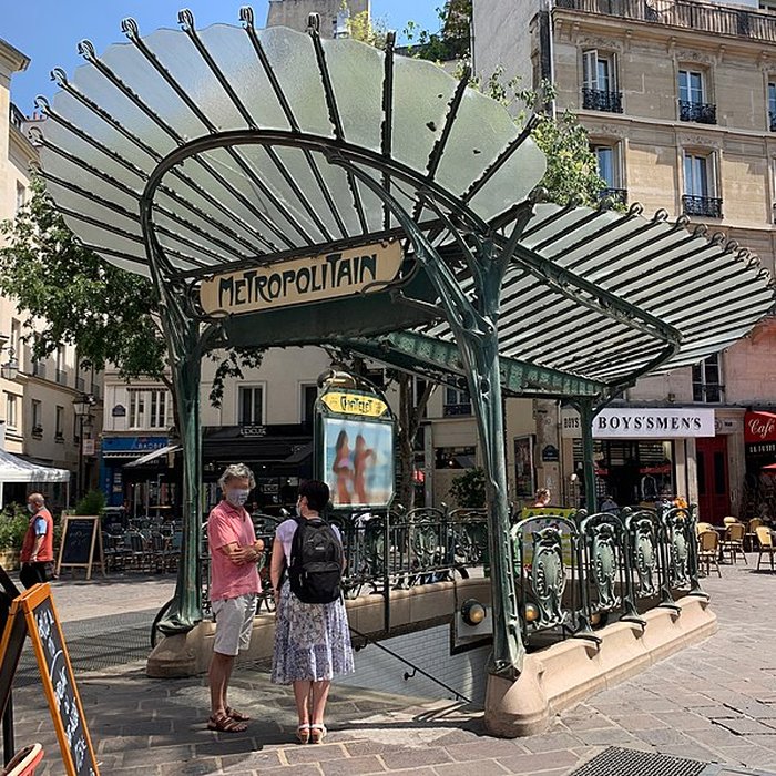 Photo de Édicule Guimard de la station Châtelet - Paris 1er
