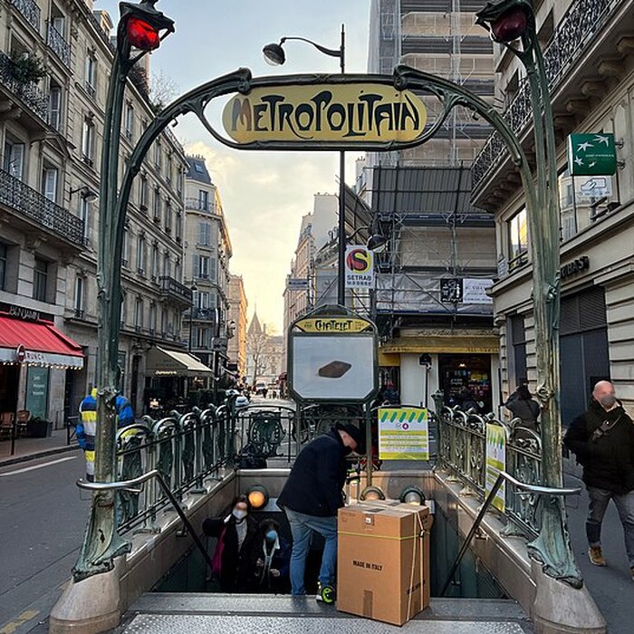 Photo de Édicule Guimard de la station Châtelet - Paris 1er