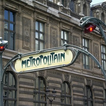 Édicule Guimard de la station Châtelet - Paris 1er