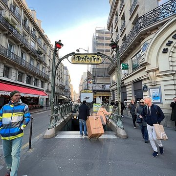 Édicule Guimard de la station Châtelet - Paris 1er
