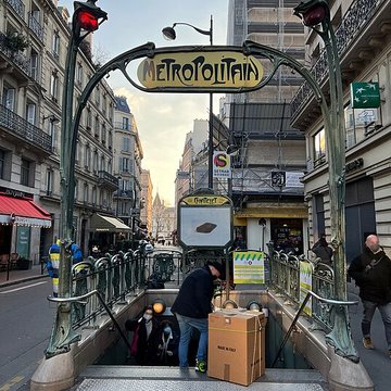 Édicule Guimard de la station Châtelet - Paris 1er