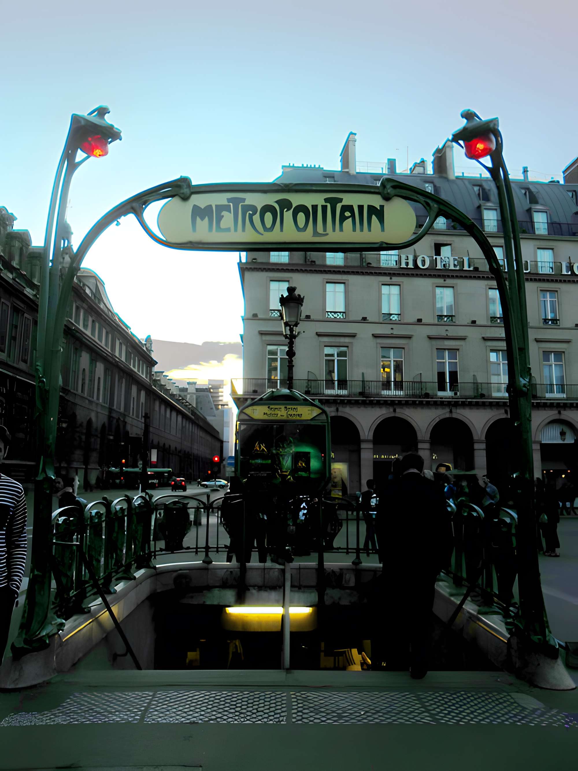 Édicule Guimard de la station Châtelet - Paris 1er