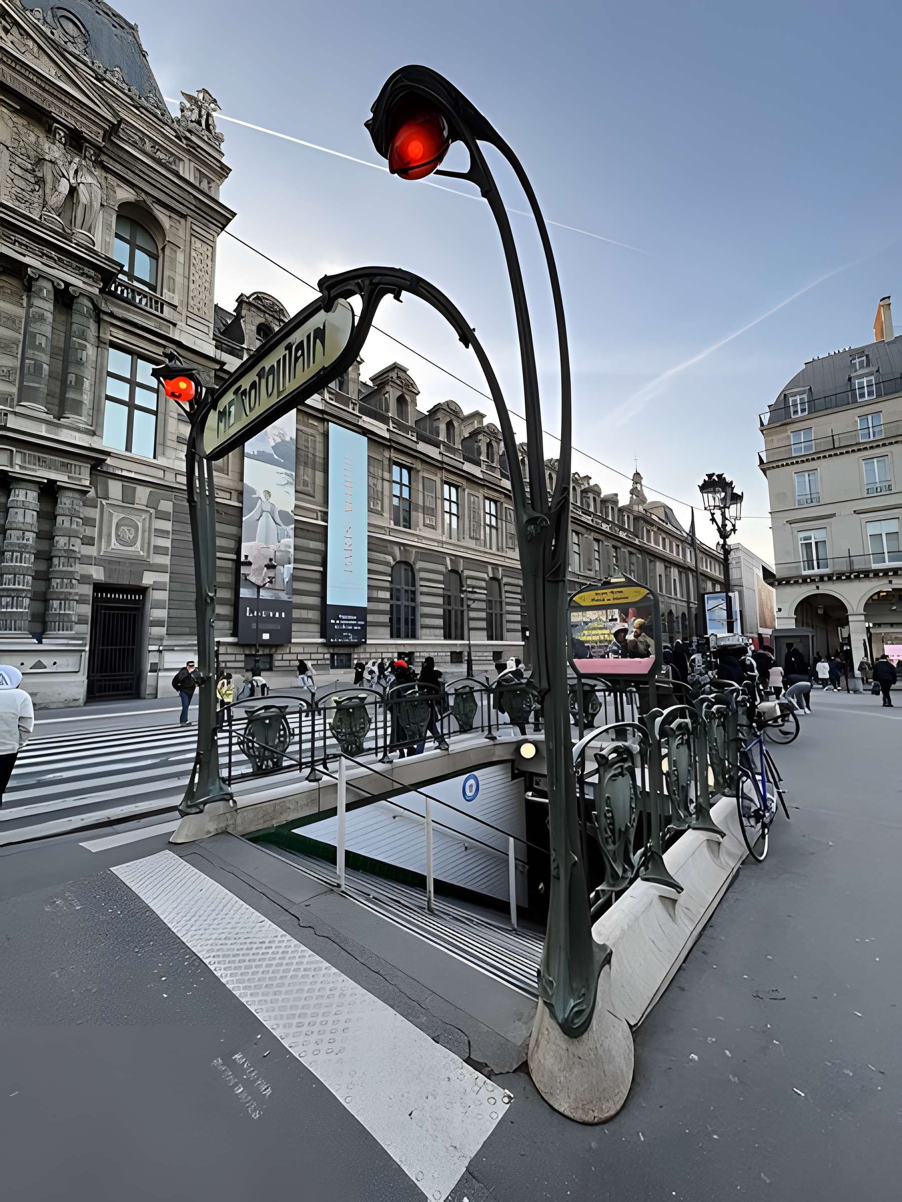 Édicule Guimard de la station Châtelet - Paris 1er