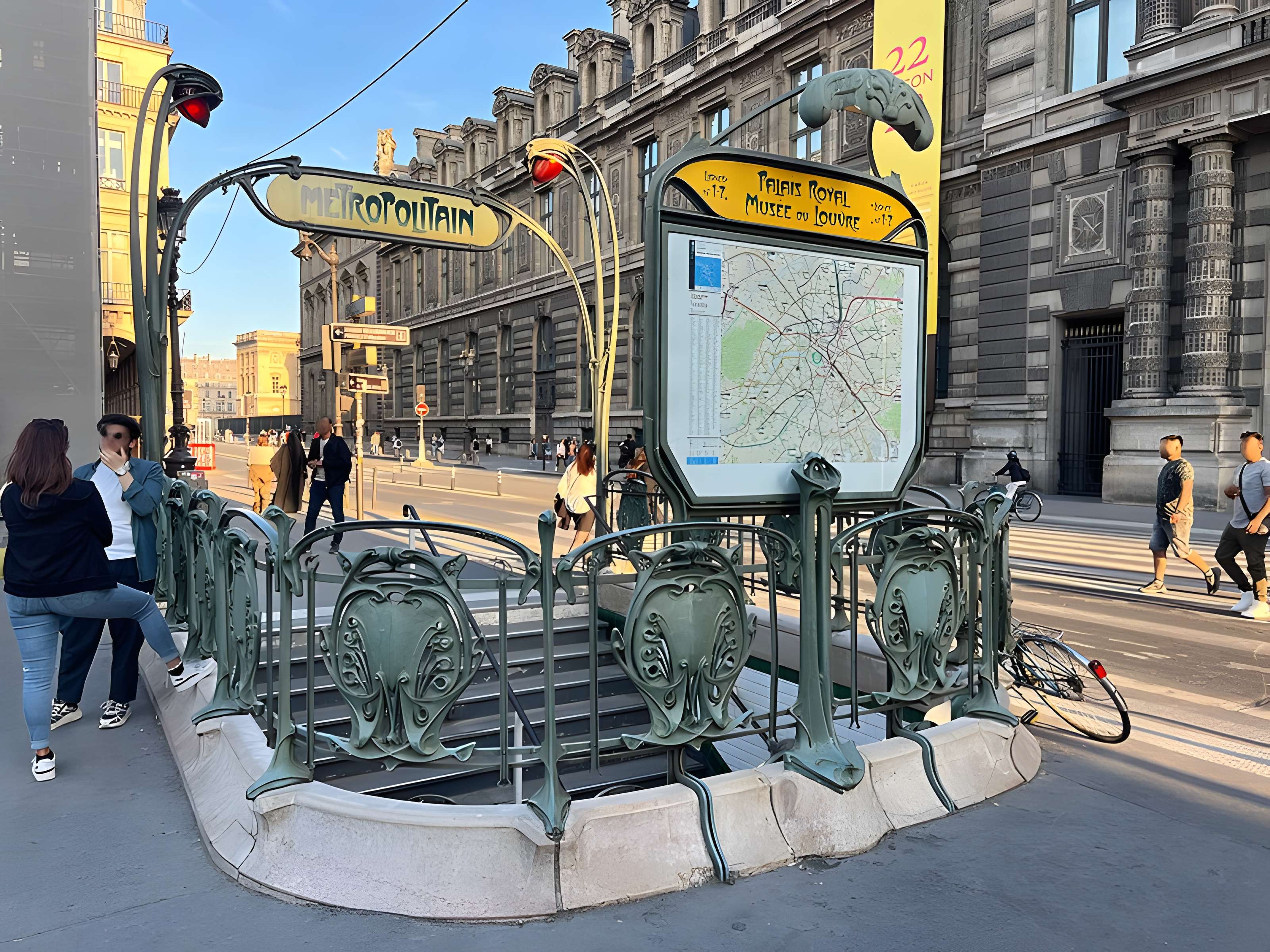 Édicule Guimard de la station Châtelet - Paris 1er